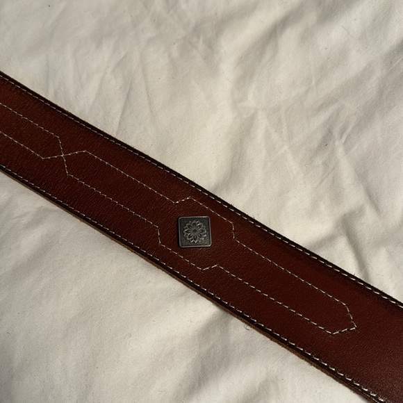 Banana Republic Heritage Etched Buckle Waist Belt Large - Picture 6 of 13